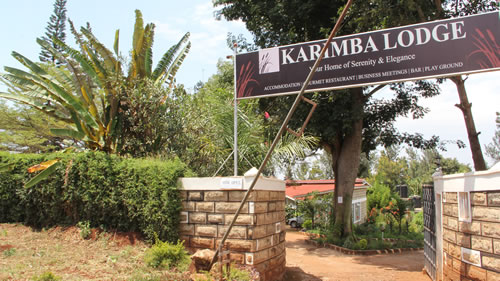 Karimba Lodge Gate